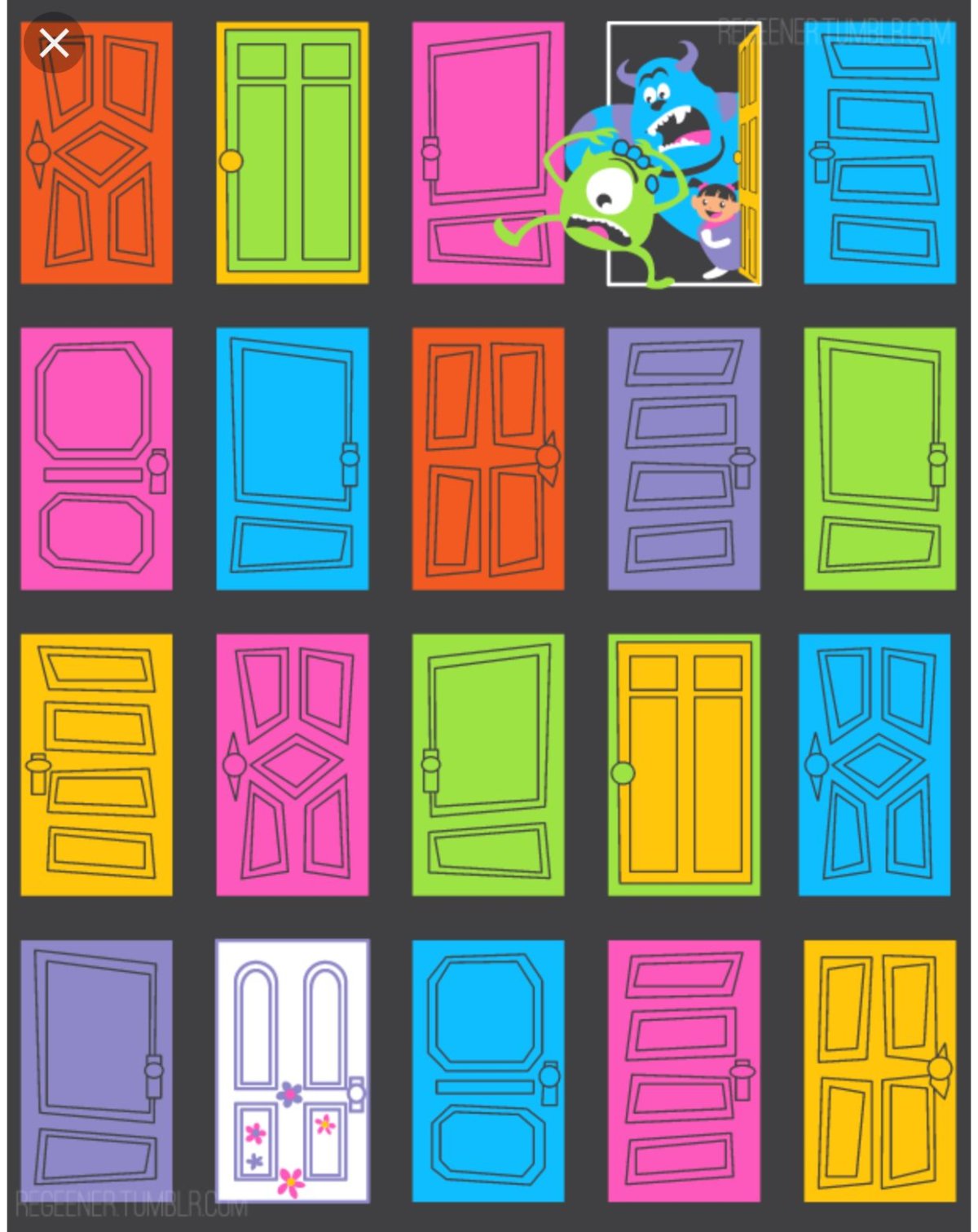 Страшная дверь