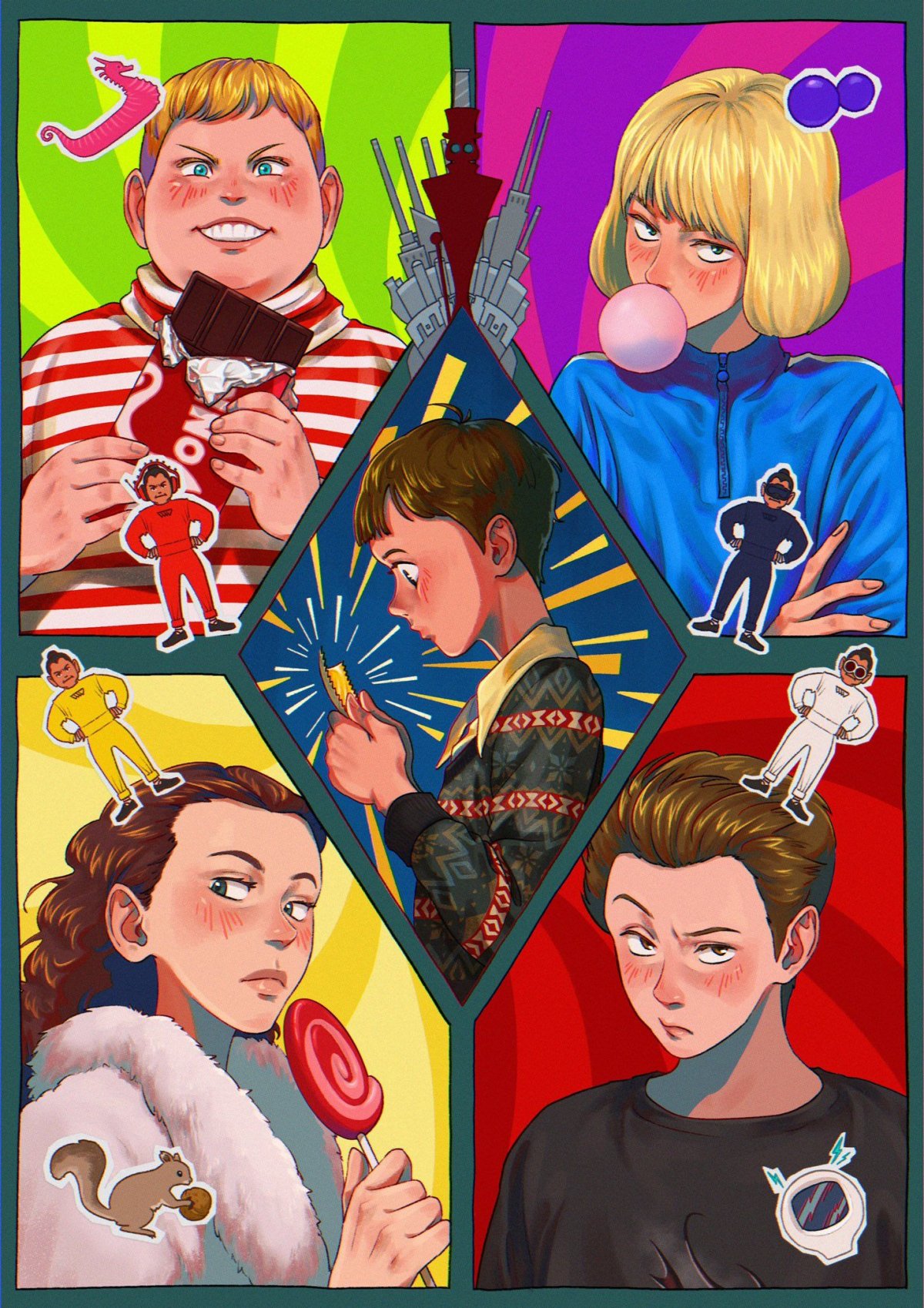 Charlie and the Chocolate Factory book Roald Dahl