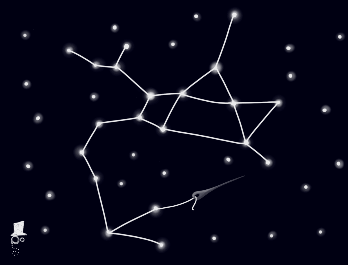 Астеризмы созвездия стрельца