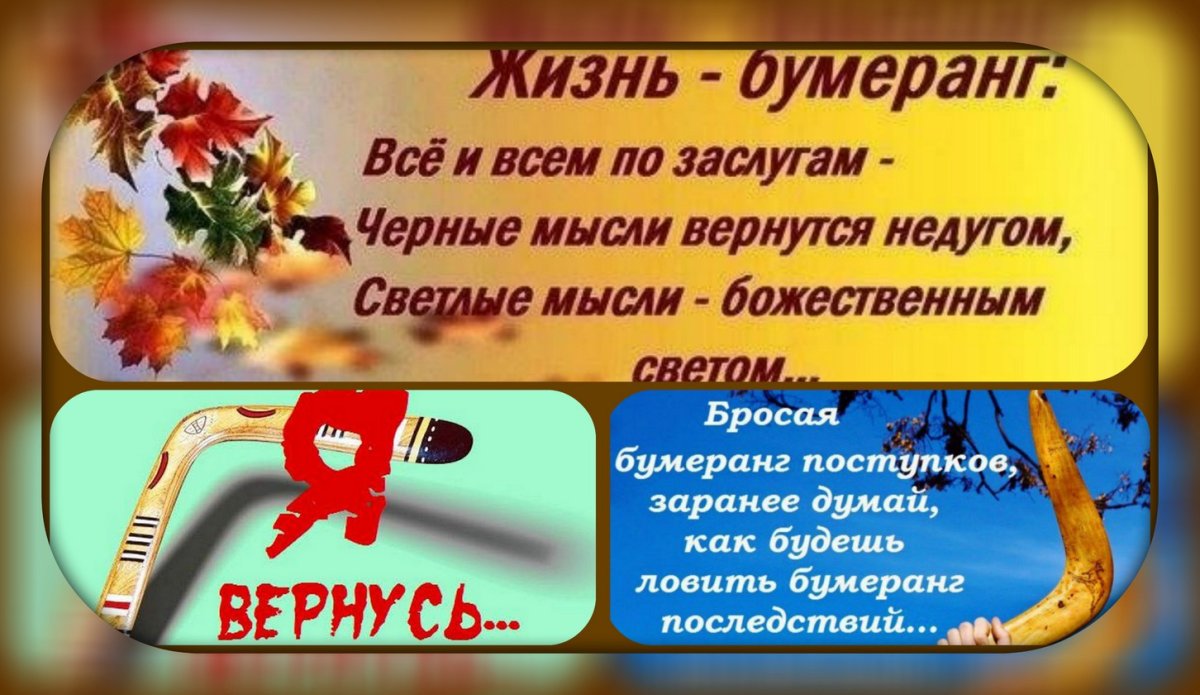 Бумеранг высказывания