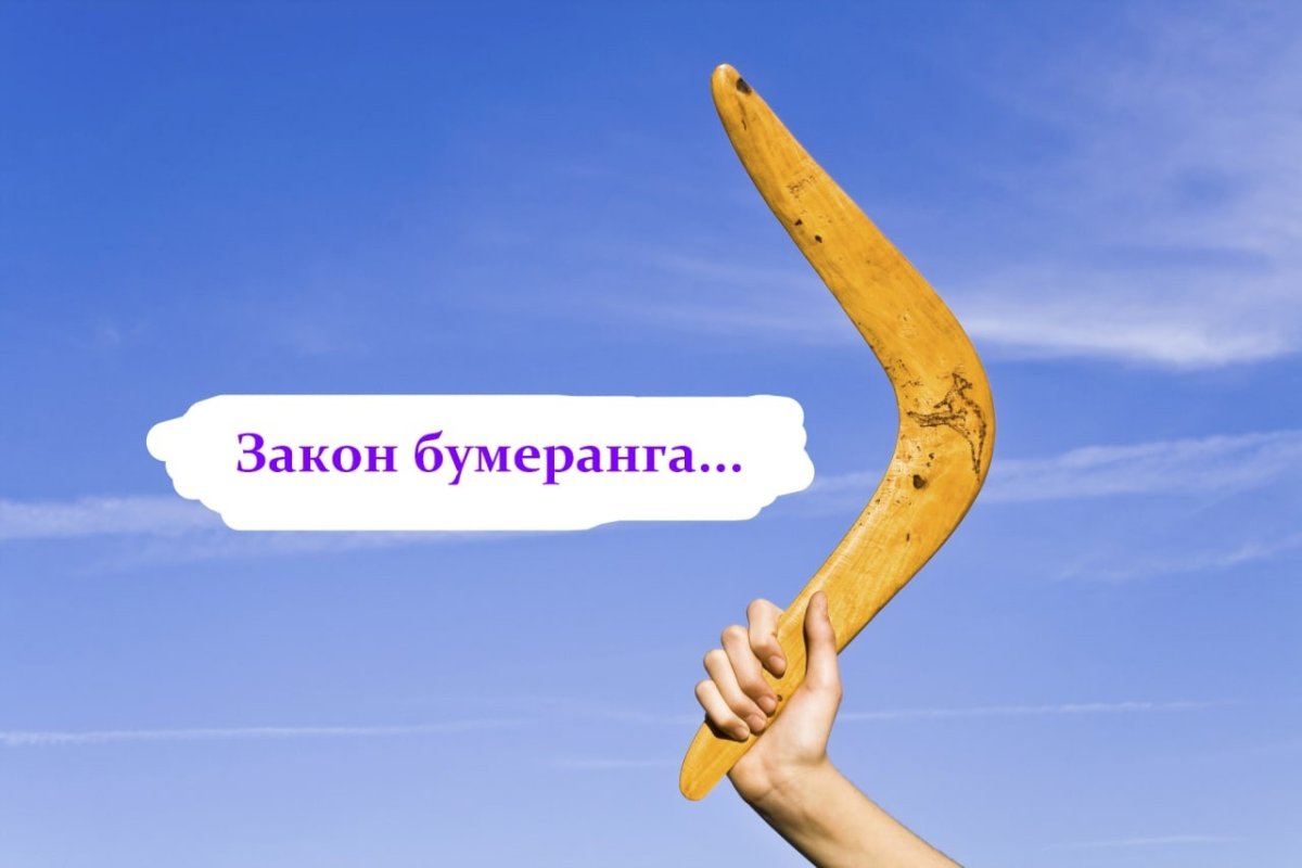 Закон бумеранга фото