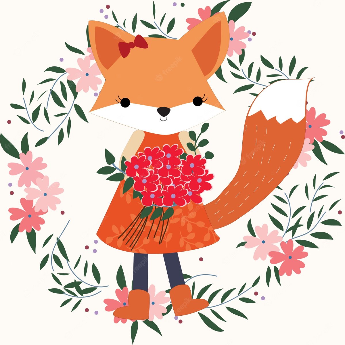 Лисенок иллюстрация