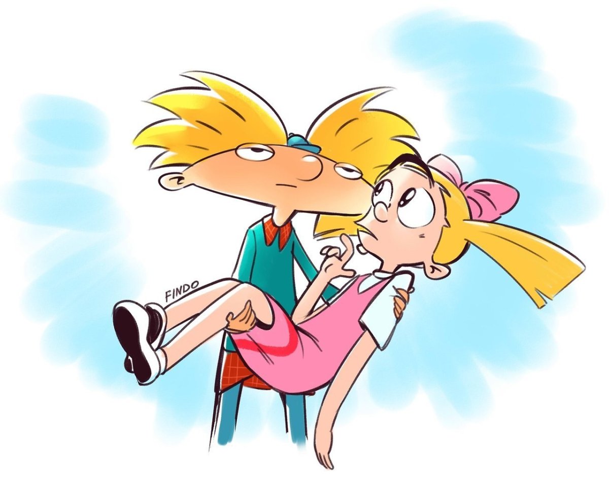 Хельга Патаки и Арнольд