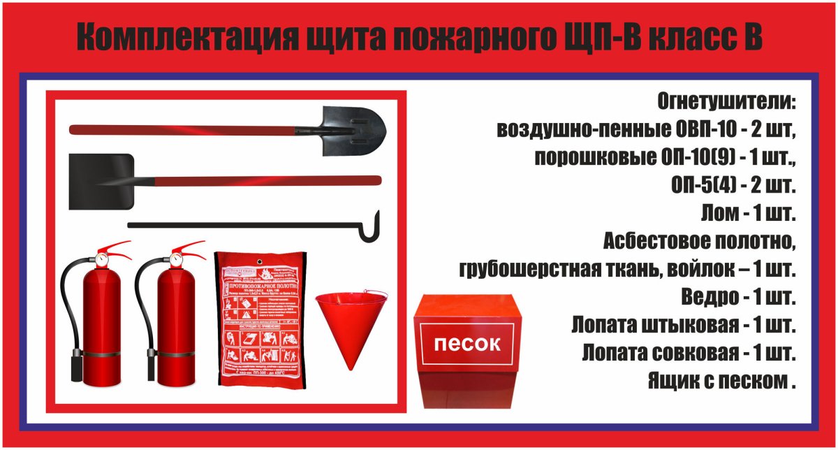 Пожарный щит поделка в детский сад