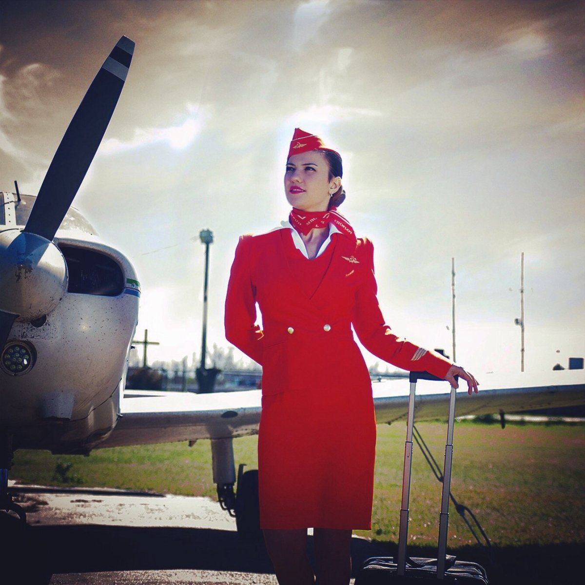 Бортпроводница победа Галина