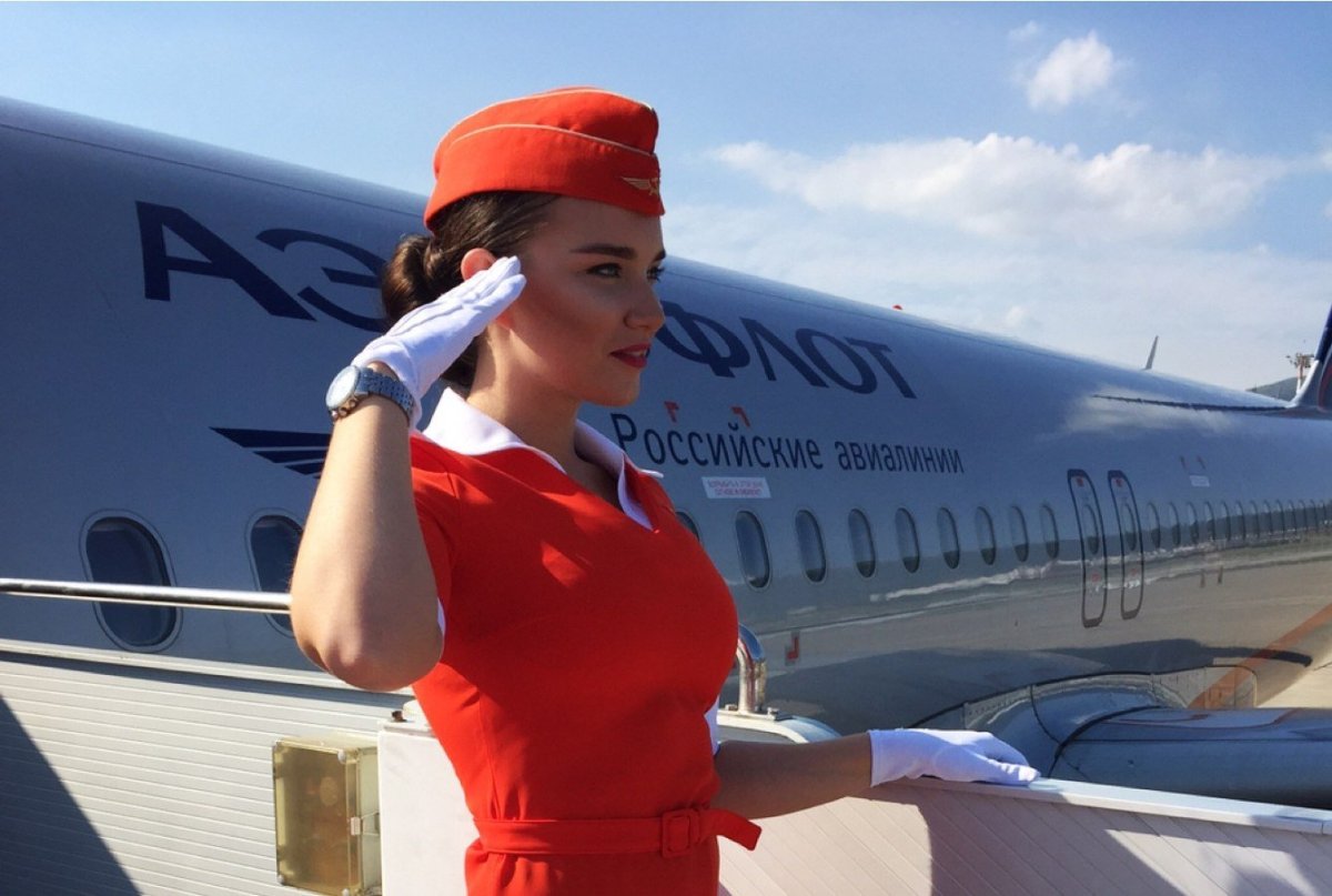 Куракина Анастасия Аэрофлот Бортпроводник