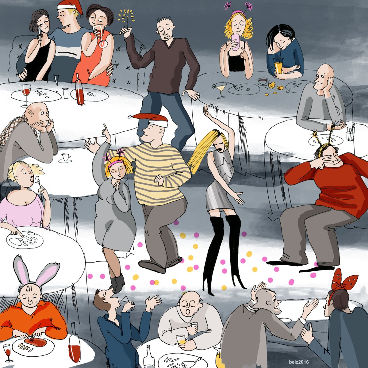 Танец на новый год