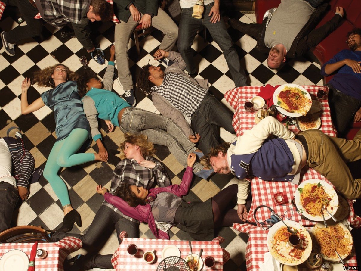 Новогодний корпоратив рисунок