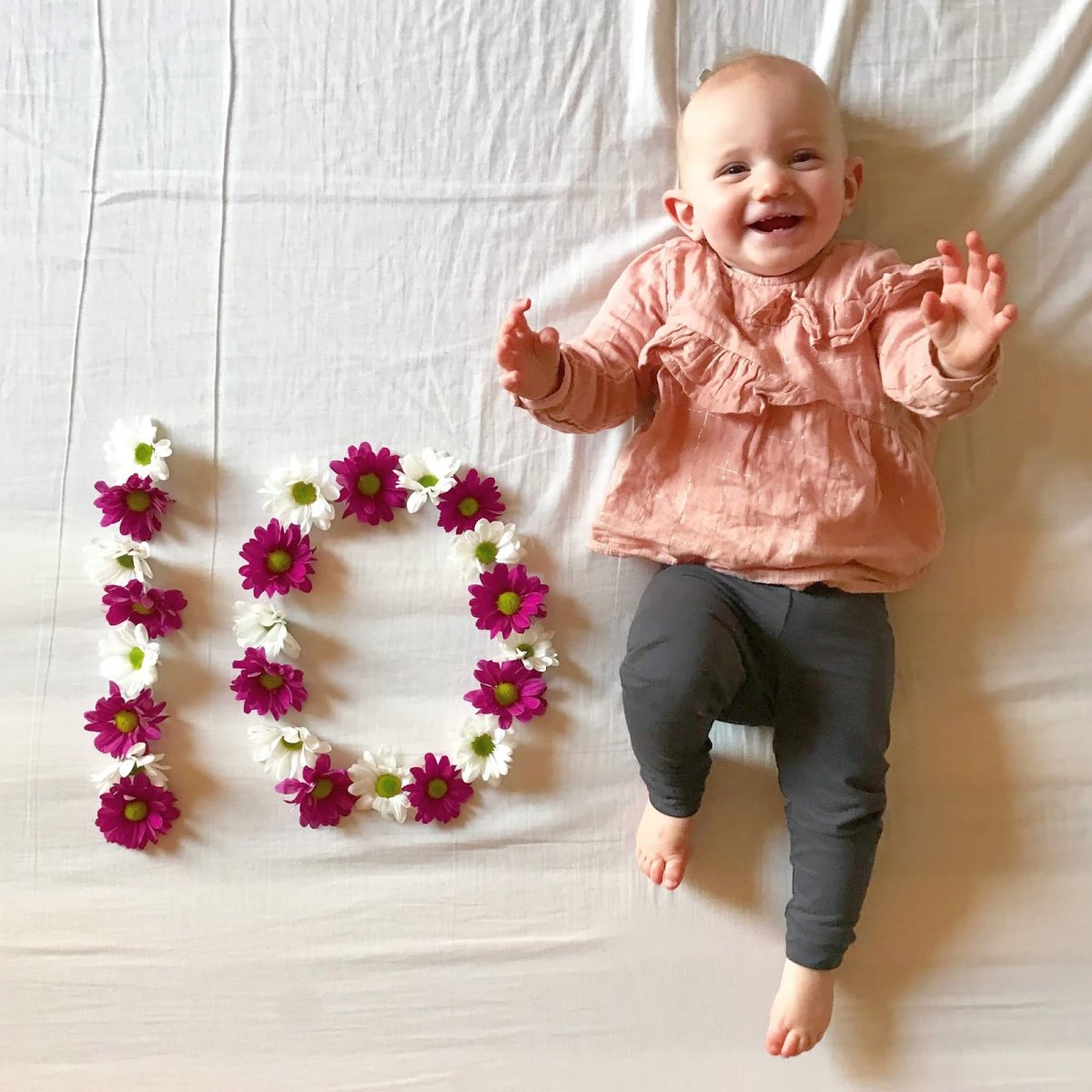 Идеи для фотосессии ребенка по месяцам