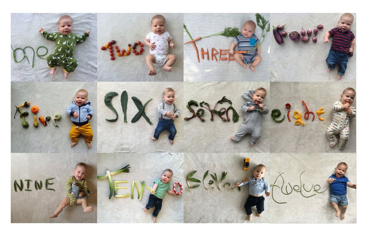 Дети по месяцам до года