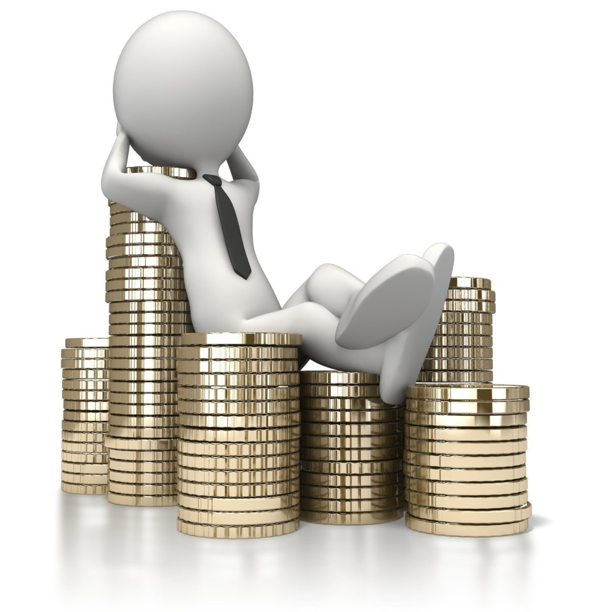 Куча золотых монет