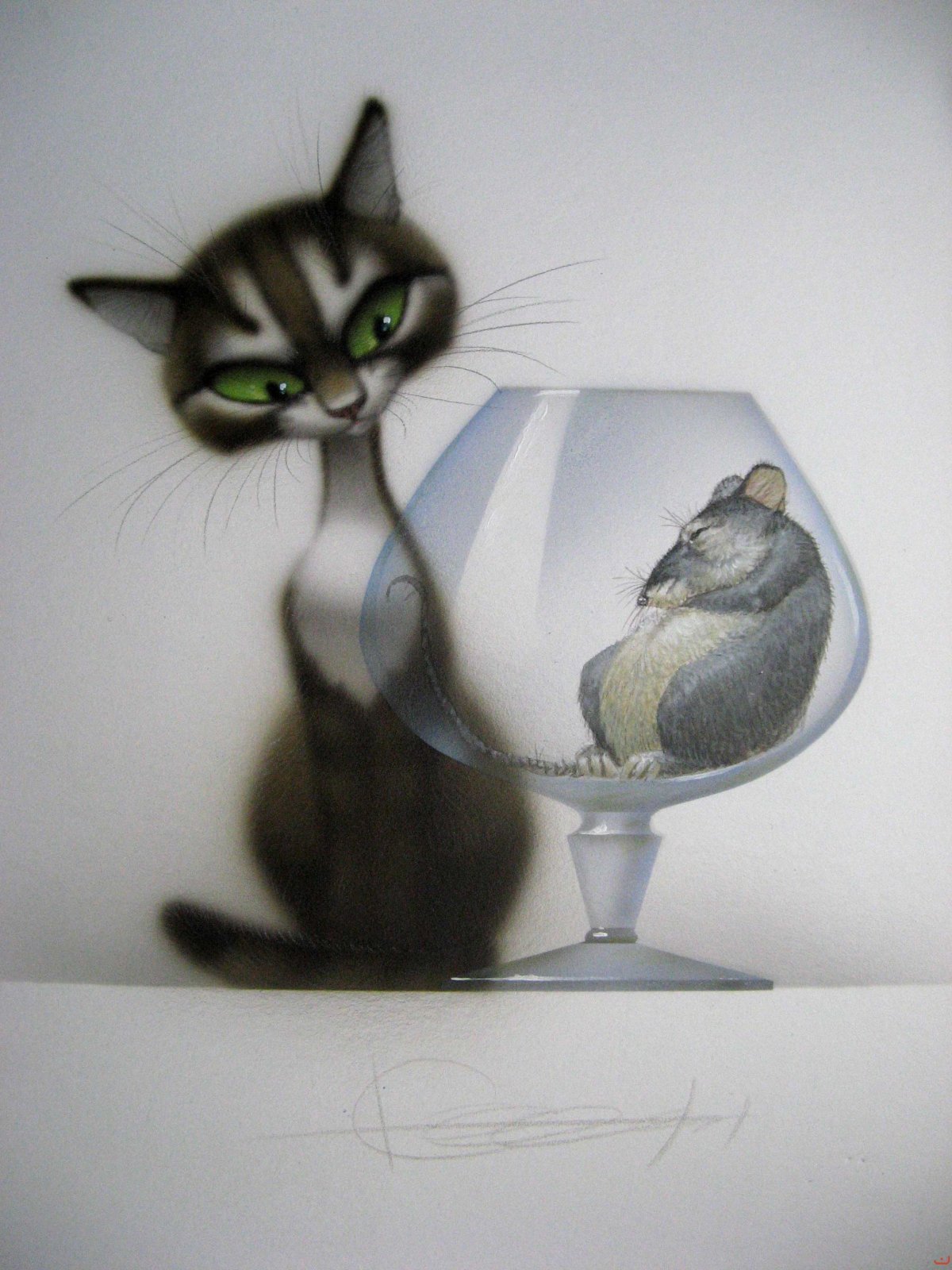 Коты художника Владимира Стахеева