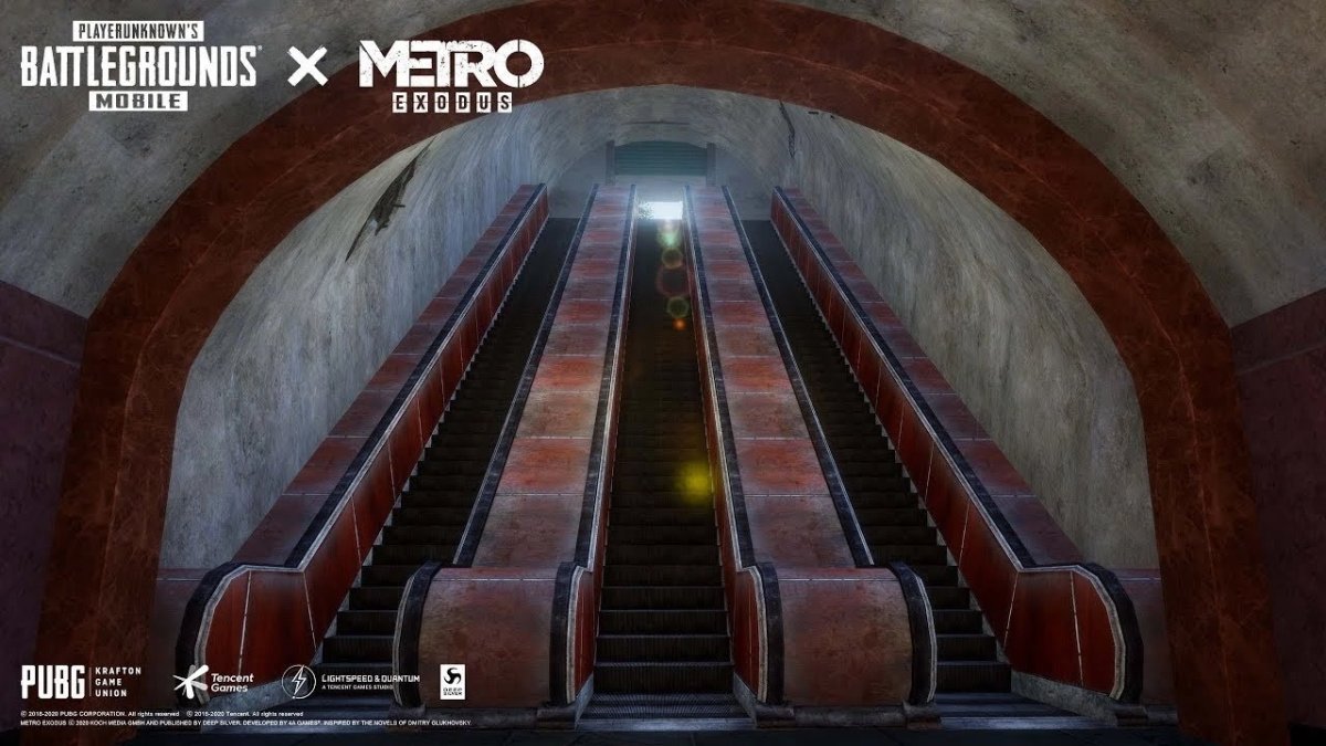 PUBG mobile Metro