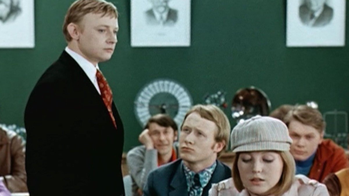 Михаил Кононов в фильме большая перемена