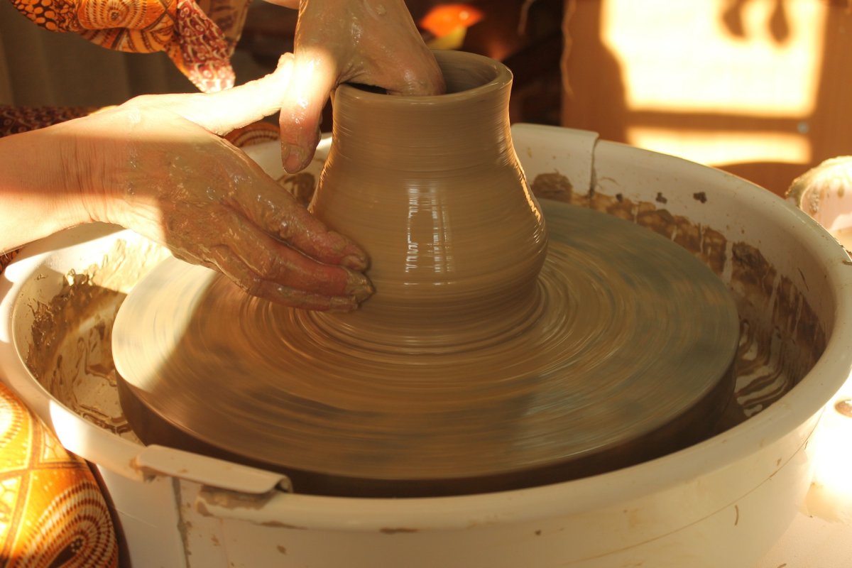 Гончарное дело вектор