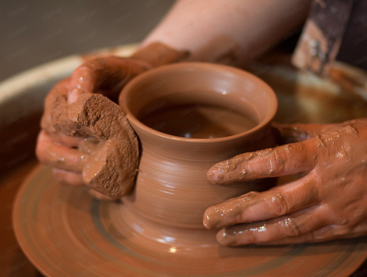 Глина для гончарного дела