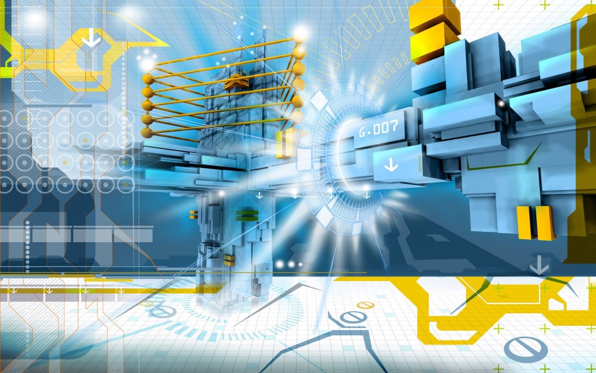 Абстрактный технический фон