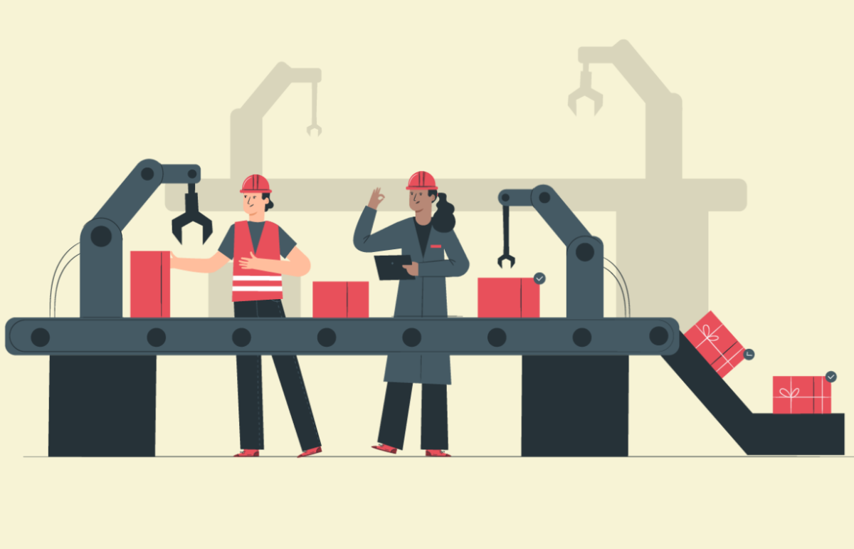 Конвейер людей