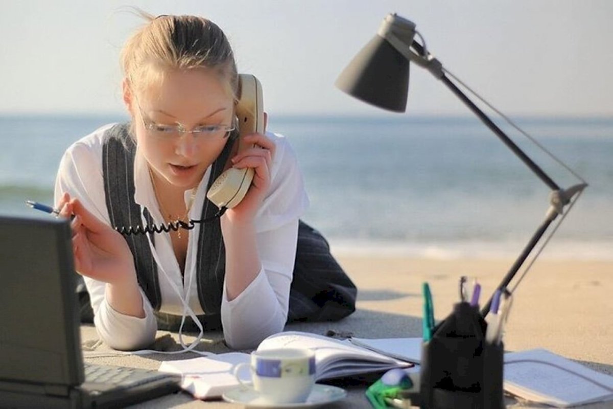 Бухгалтер в отпуске