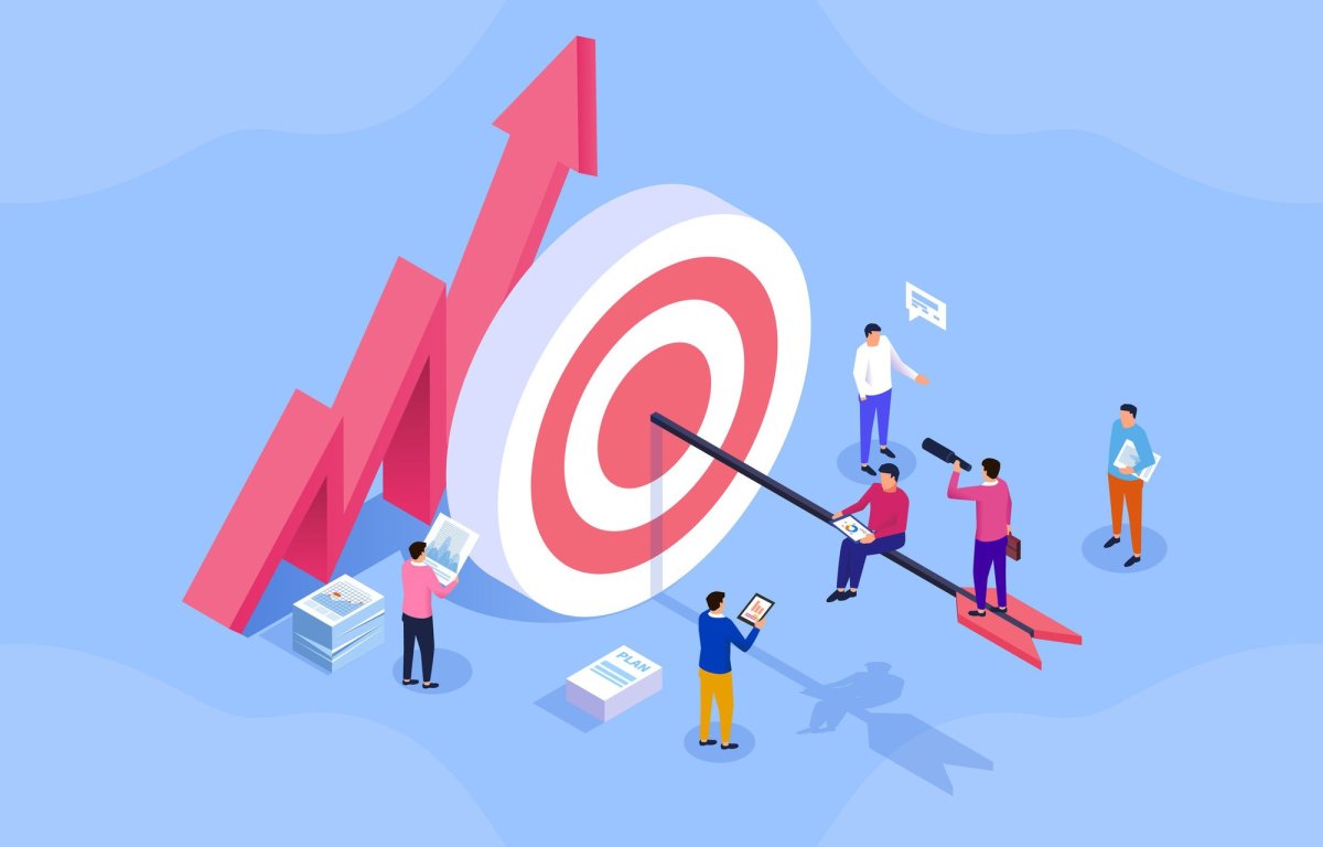 Логотип достижение цели