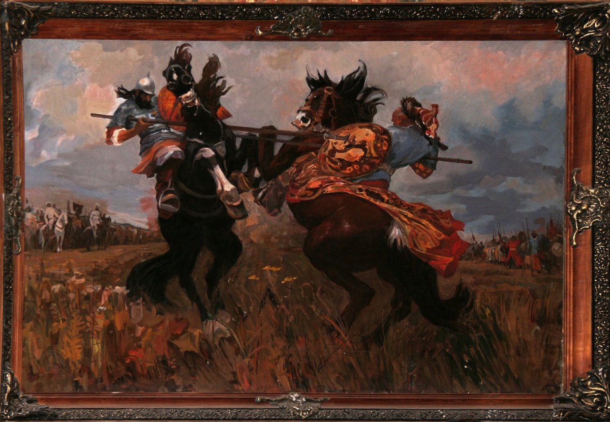 Александр Пересвет и Челубей