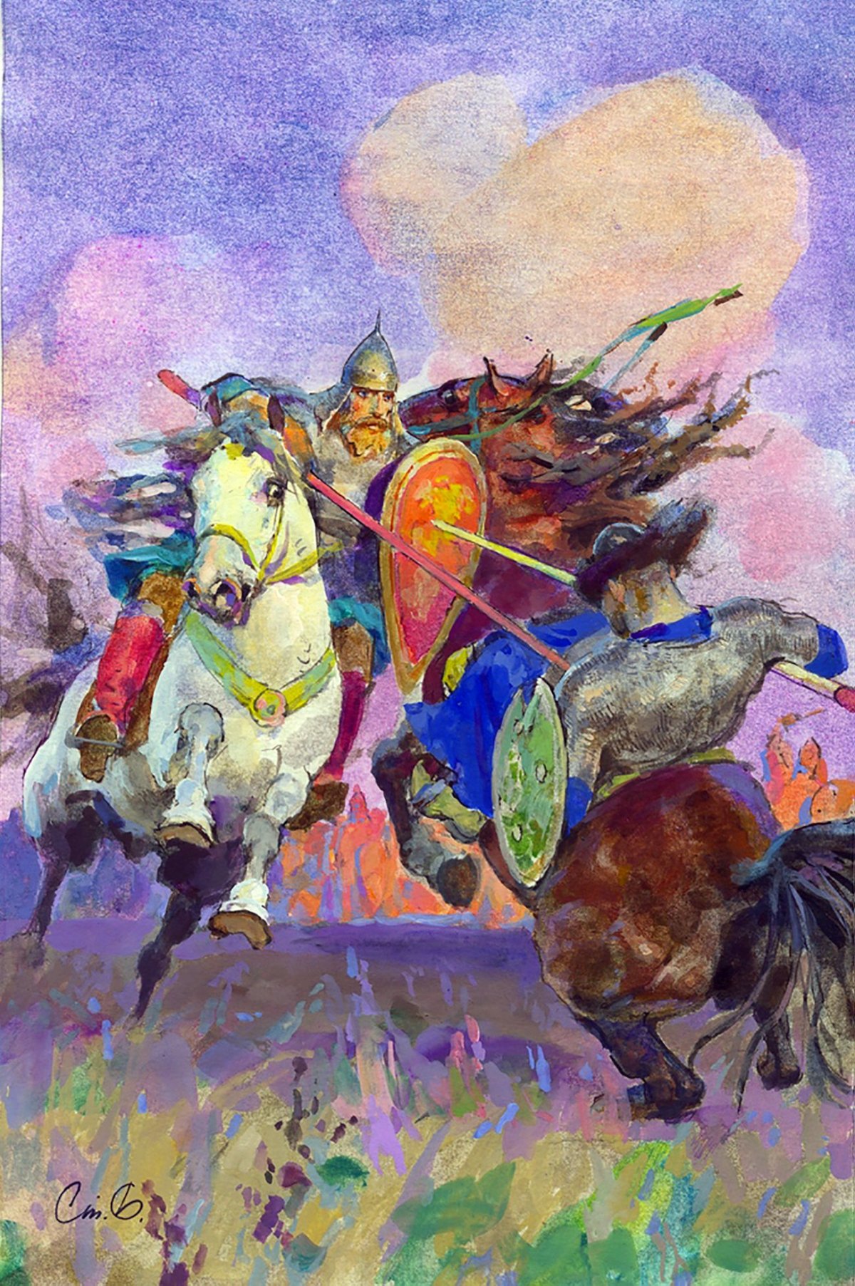 Пересвет и Челубей