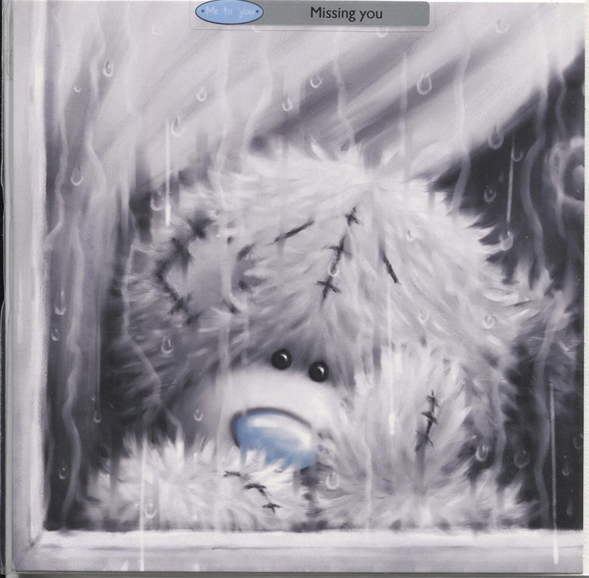 Грустный плюшевый мишка