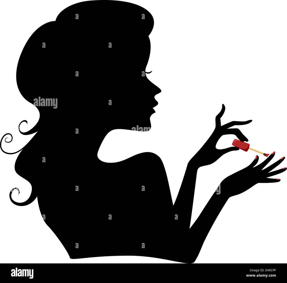 Силуэт девушки