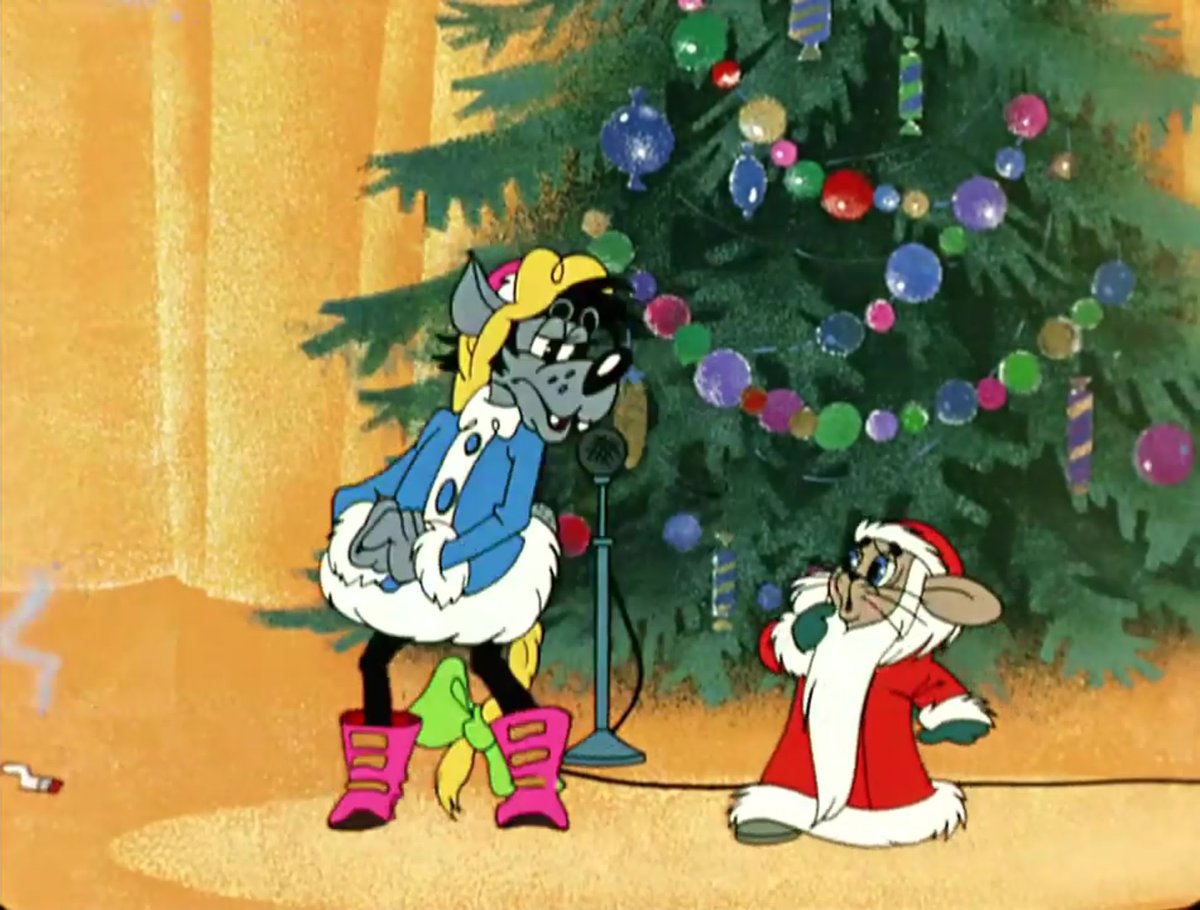 Новогодние мультфильмы ну погоди