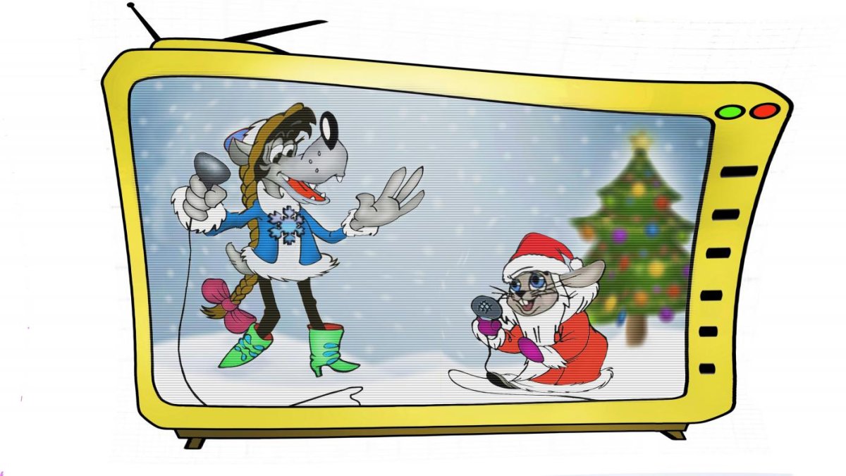 Заяц из ну погоди дед Мороз