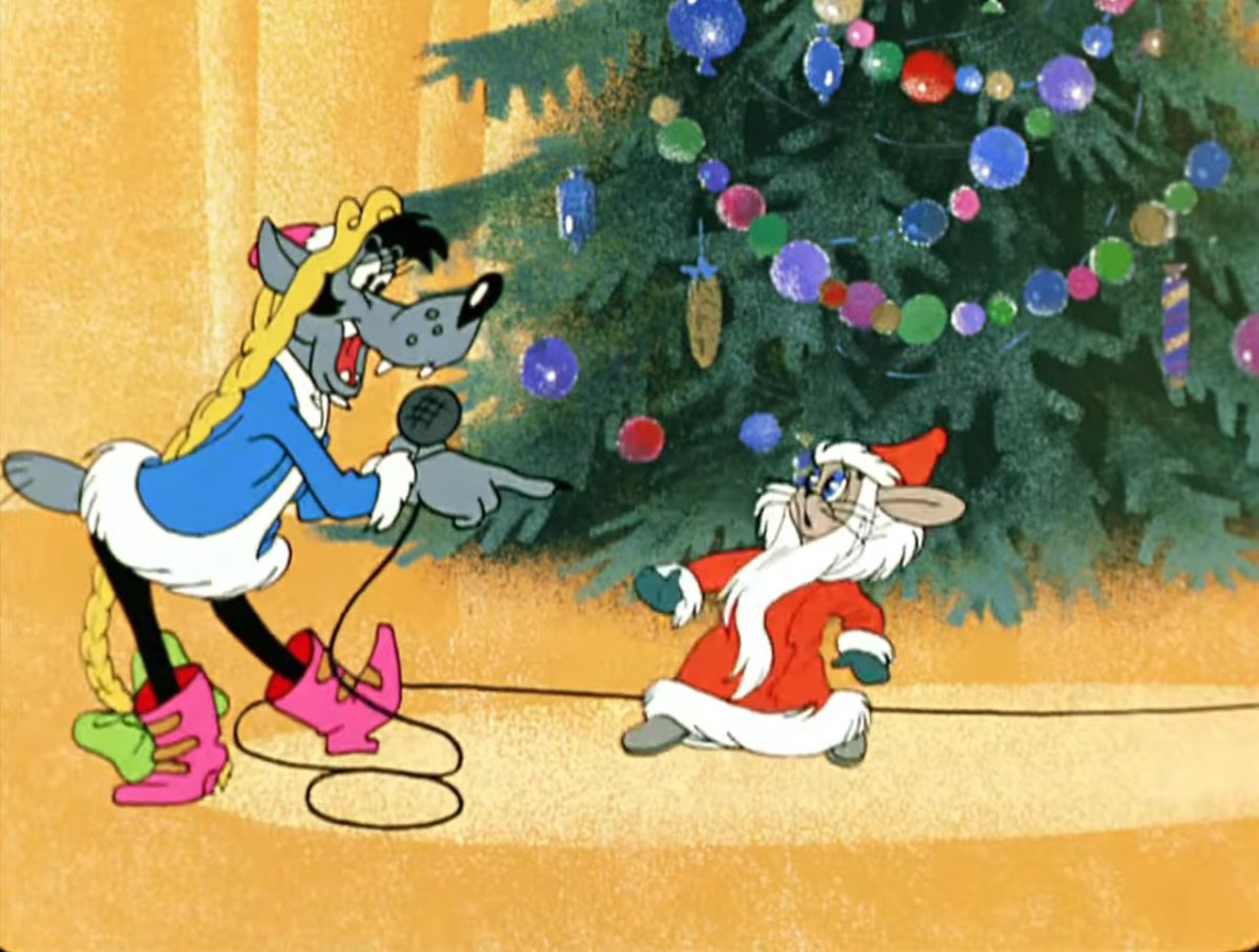 Новогодние мультфильмы ну погоди