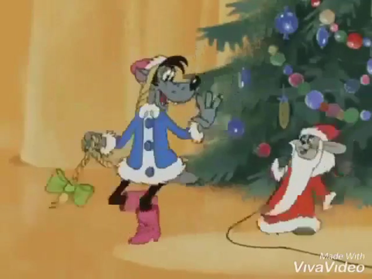 Ну погоди мультфильм снегурка