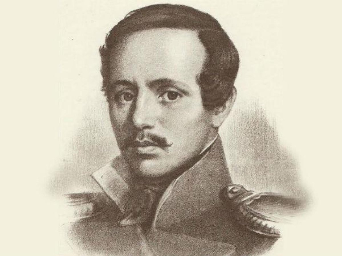 Лермонтов в 1830 году