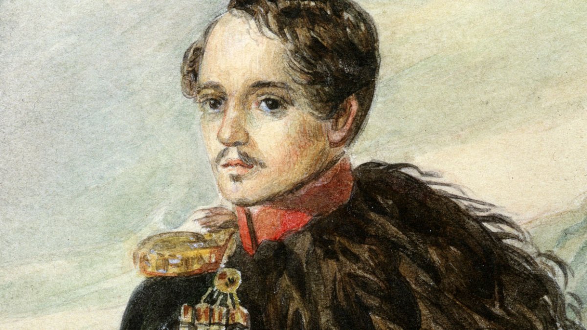 Михаил Лермонтов автопортрет