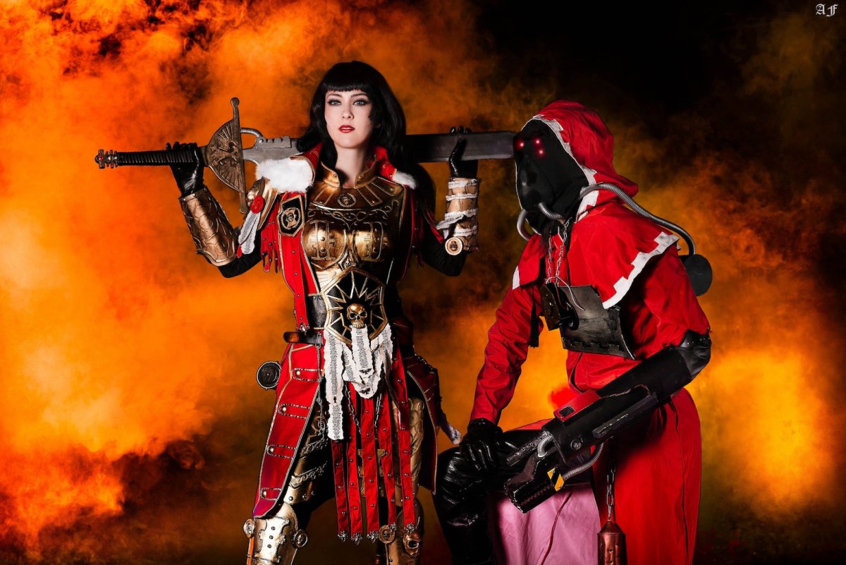 Косплей инквизитора вархаммер