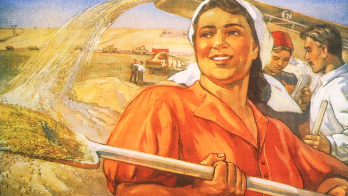 Женщина труженица