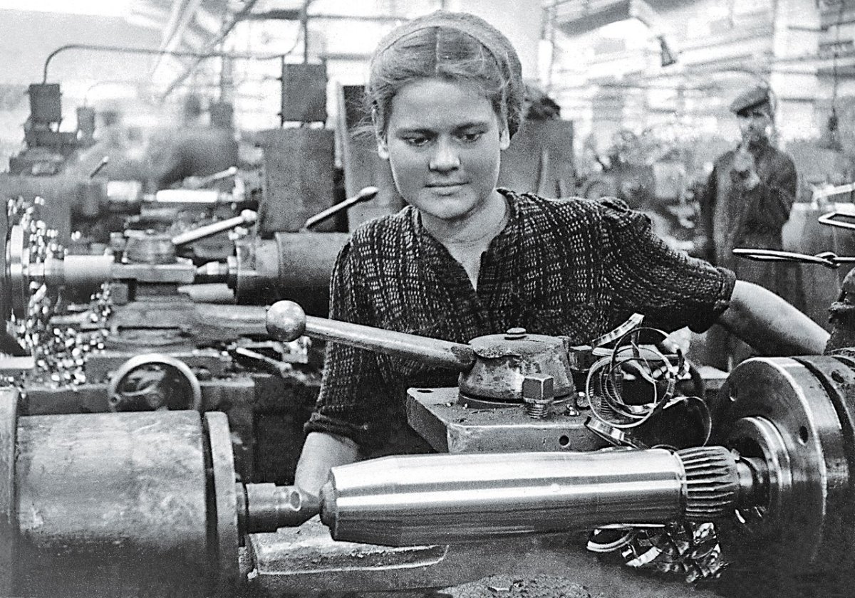 Дети на заводах в годы Великой Отечественной войны 1941-1945