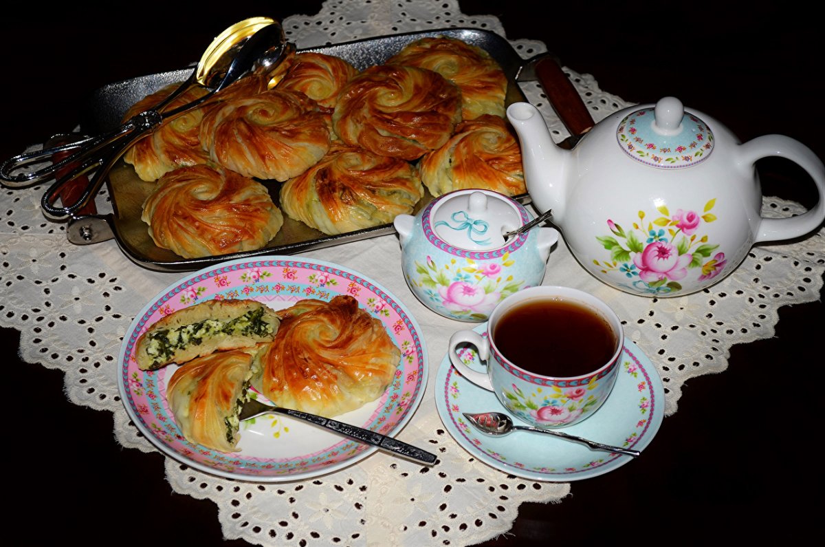 Чаепитие с пирогами