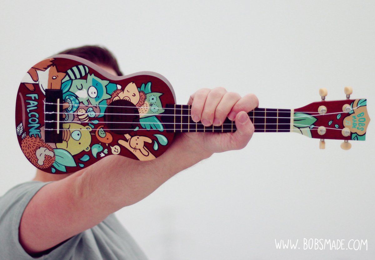 Фотосессия с бас гитарой