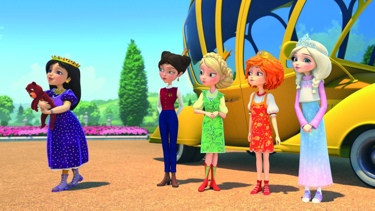 Куклы царевны с радужными волосами