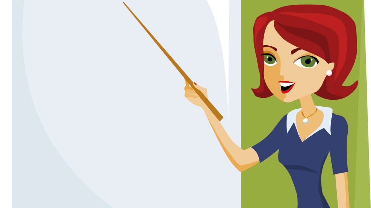 Учитель английского иллюстрация