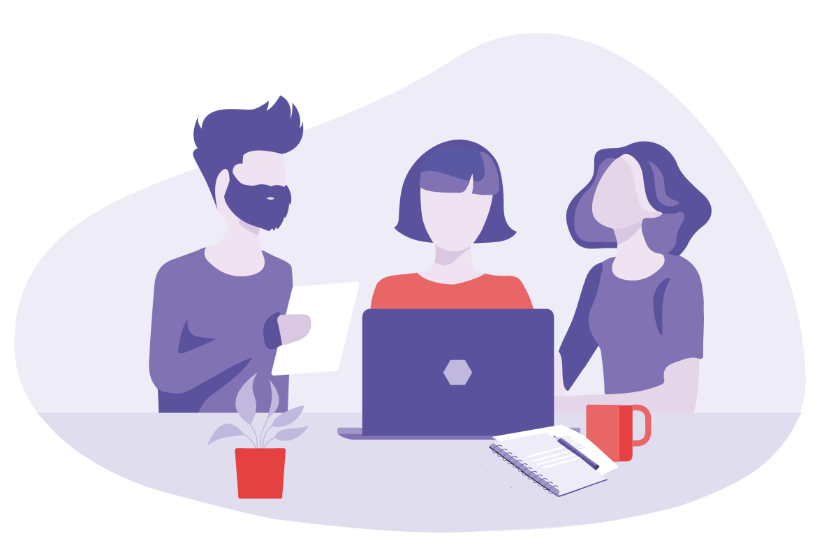 Коммуникация на прозрачном фоне