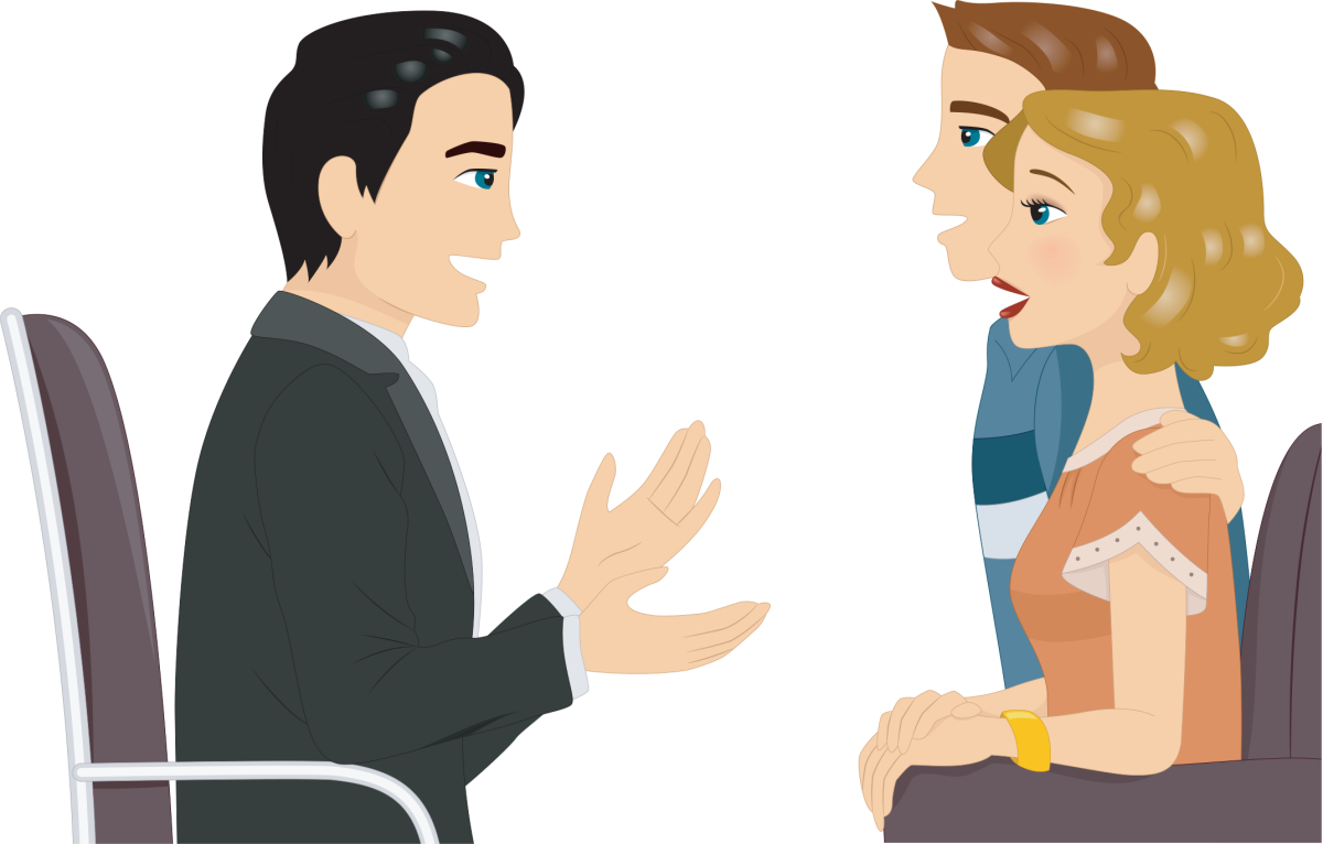 Общение иллюстрация