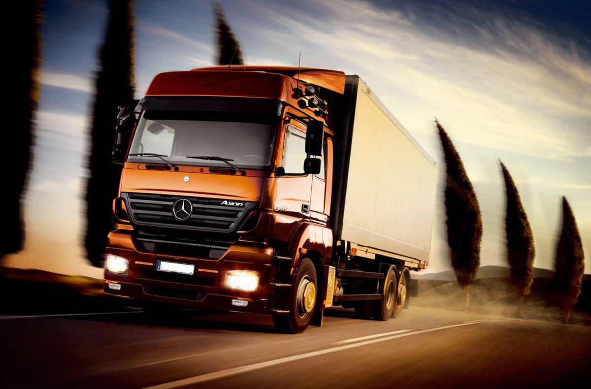 Грузовик фон