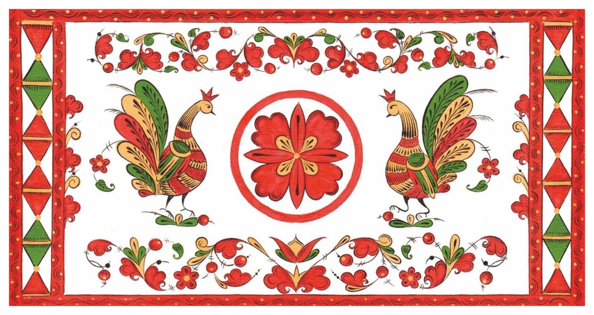 Пермогорская роспись МК