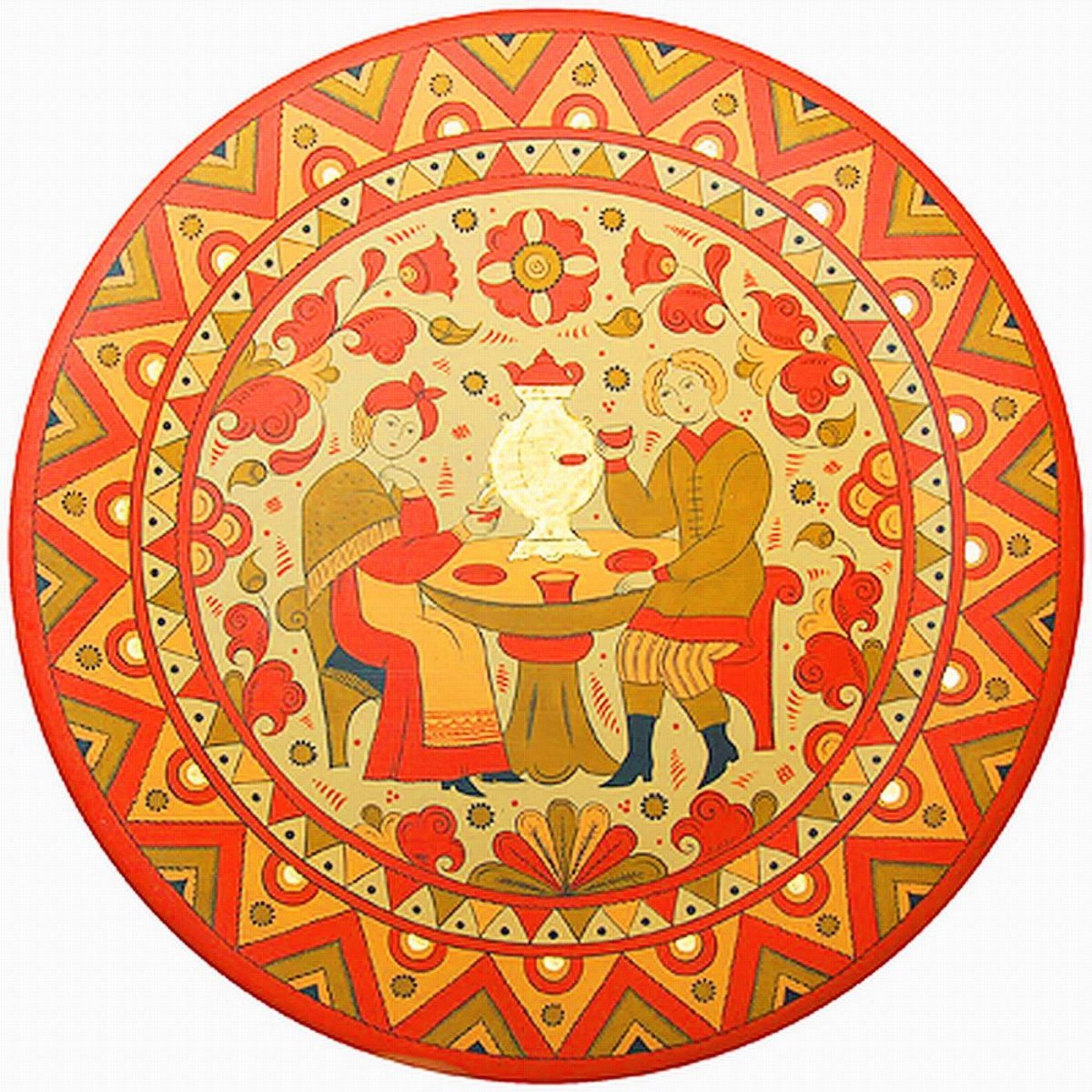 Борецкая роспись Сирин