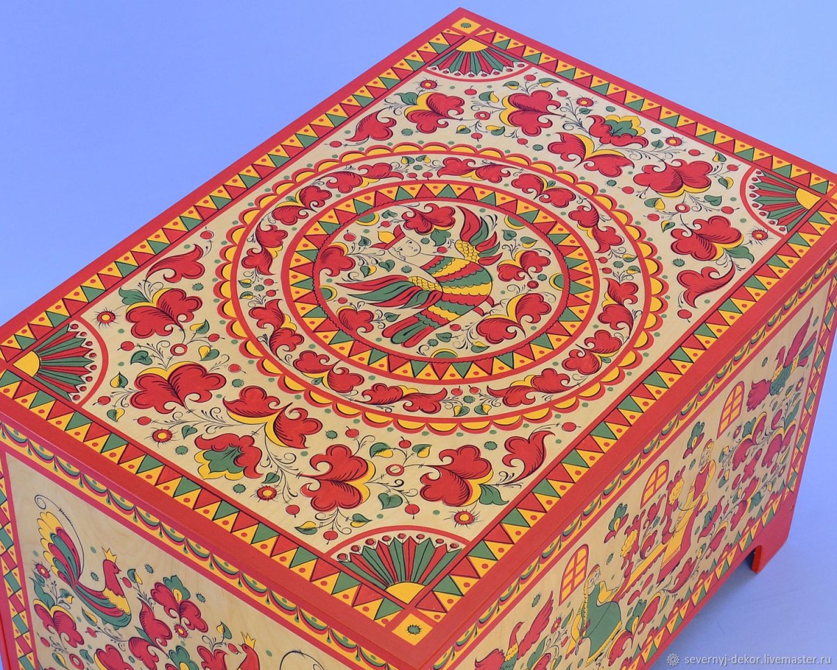 Северодвинская роспись Борецкая