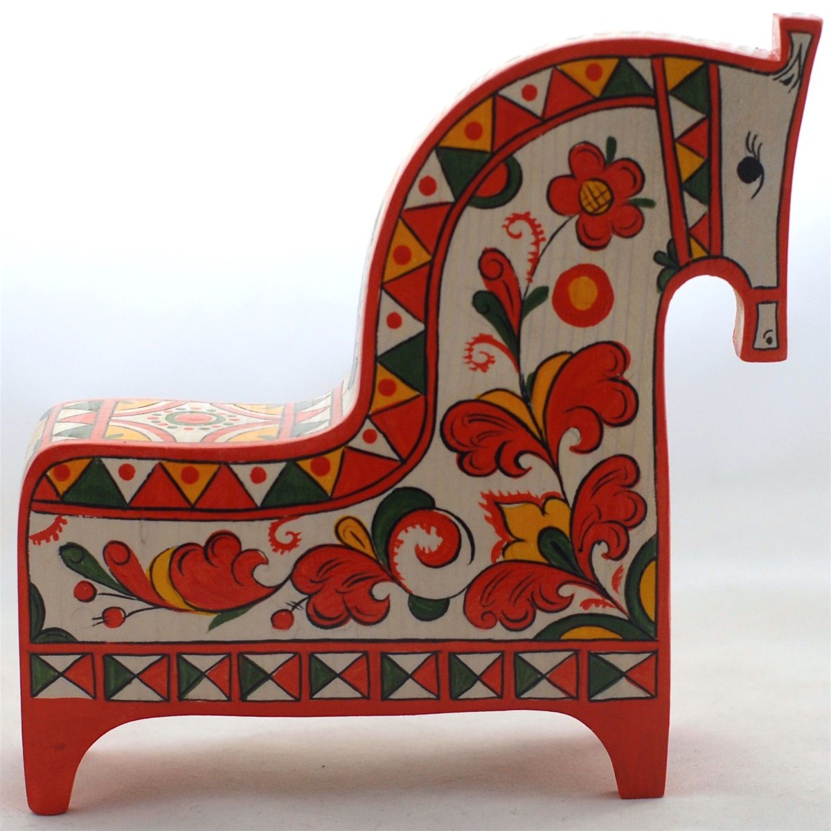 Роспись пермогорская солнце внизу Луна