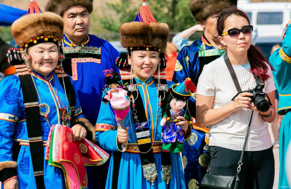 Туристы в Бурятии