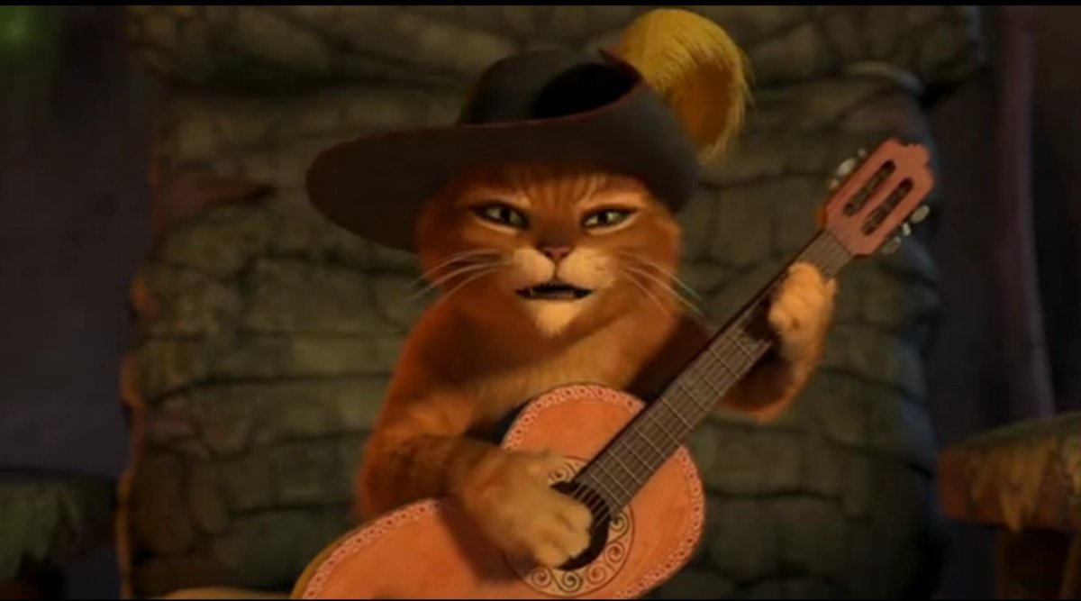 Кот из Шрека картинки